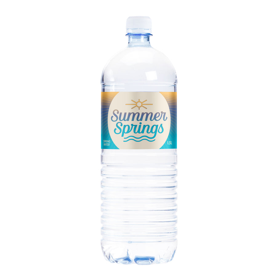 1.5L Spring Water Bottles – Carton of 8