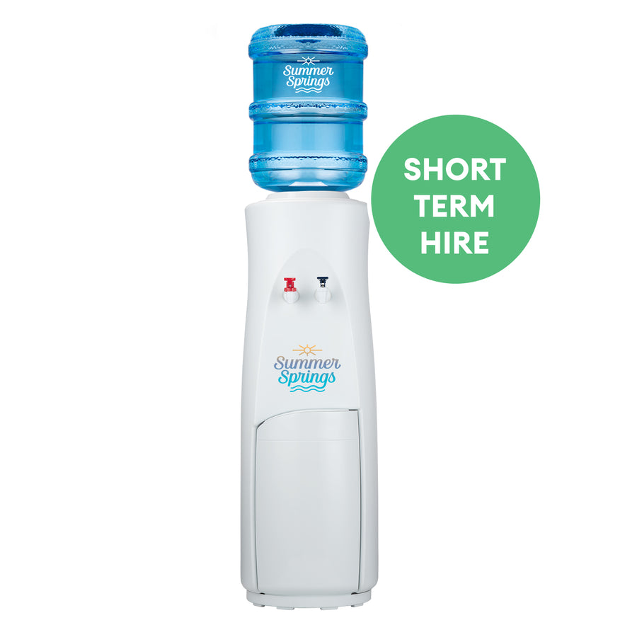 Summer Springs short-term water cooler hire for events and temporary sites